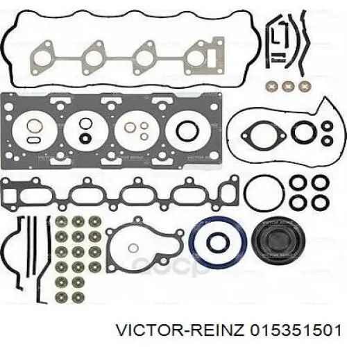 0411128196 Toyota juego de juntas de motor, completo