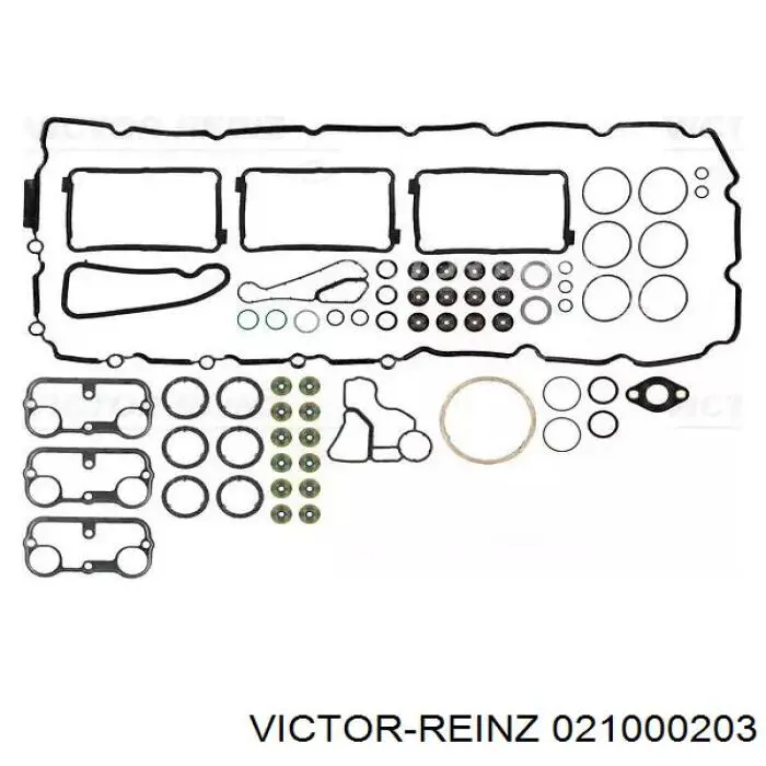  Juego de juntas de motor, completo, superior para BMW 7 F01, F02, F03, F04