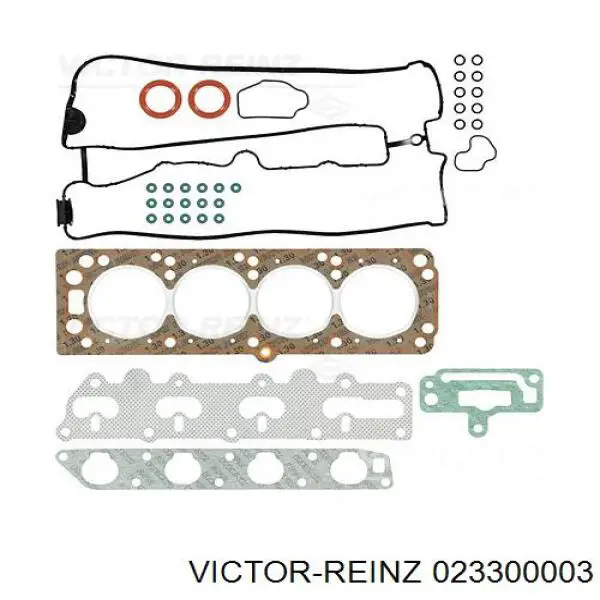  Juego de juntas de motor, completo, superior para Chevrolet Nubira 