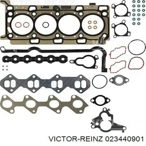  Juego de juntas de motor, completo, superior para Volvo S40 1 