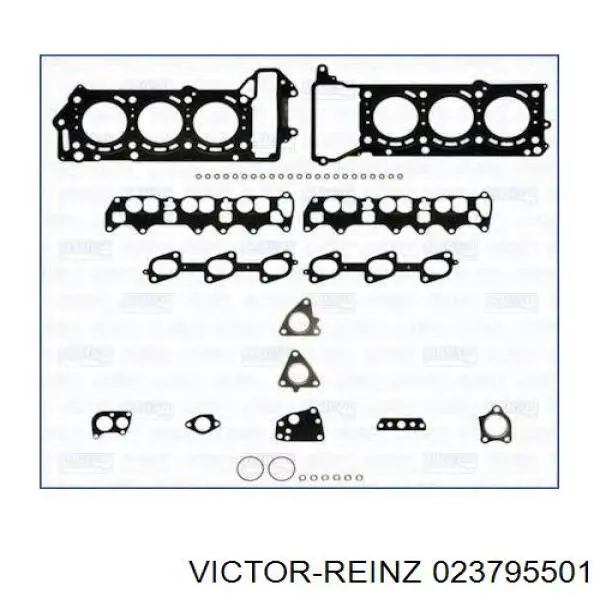  Juego de juntas de motor, completo, superior para Mercedes ML/GLE W166