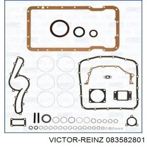  Juego completo de juntas, motor, inferior para Alfa Romeo 164 164