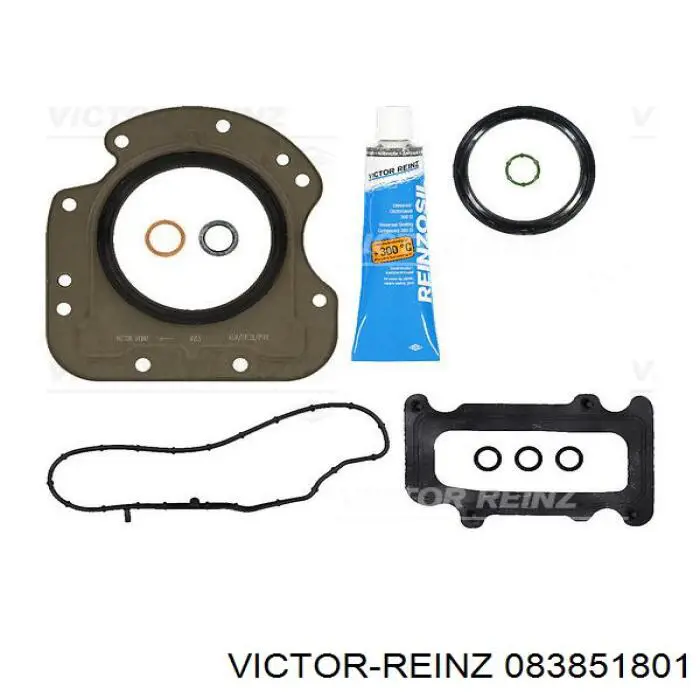  Juego completo de juntas, motor, inferior para Renault Megane 3 