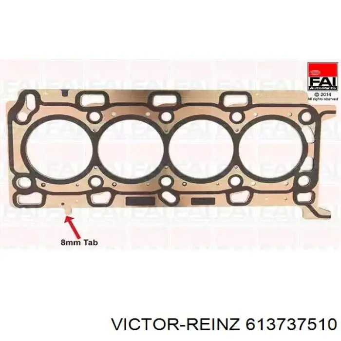 61-37375-10 Victor Reinz junta de culata