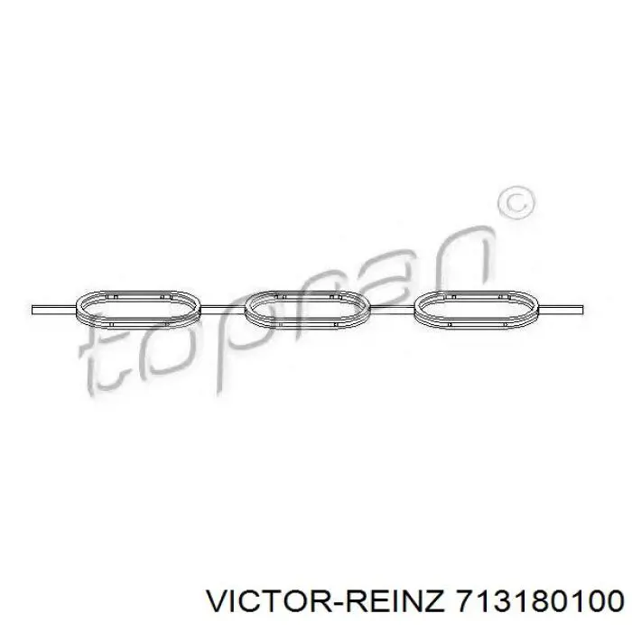 71-31801-00 Victor Reinz junta, colector de admisión