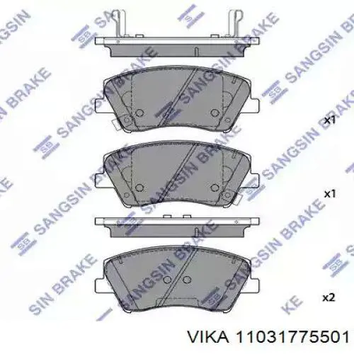 95510417400 Porsche junta de culata derecha