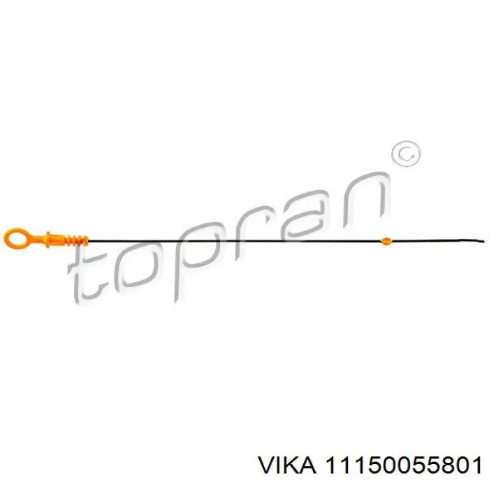  Varilla del nivel de aceite para Volkswagen Caddy 3 