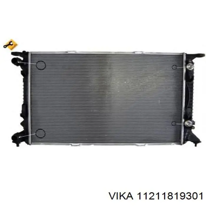  Radiador refrigeración del motor para Audi Q3 8UB, 8UG