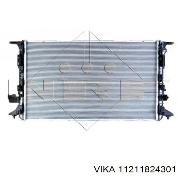  Radiador refrigeración del motor para Audi A8 4H2, 4H8, 4HC, 4HL