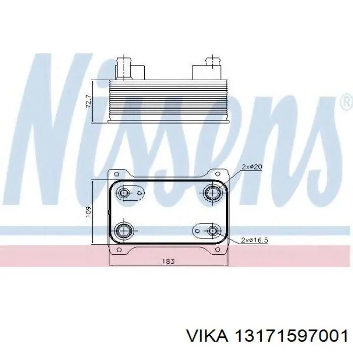  Radiador Enfriador De La Transmision/Caja De Cambios para Volkswagen Phaeton 1 