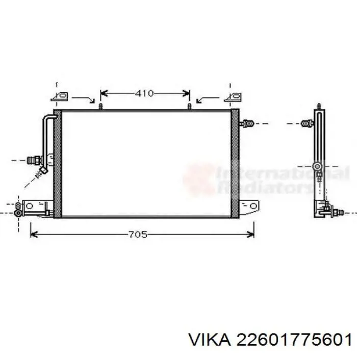 300366 ACR condensador aire acondicionado