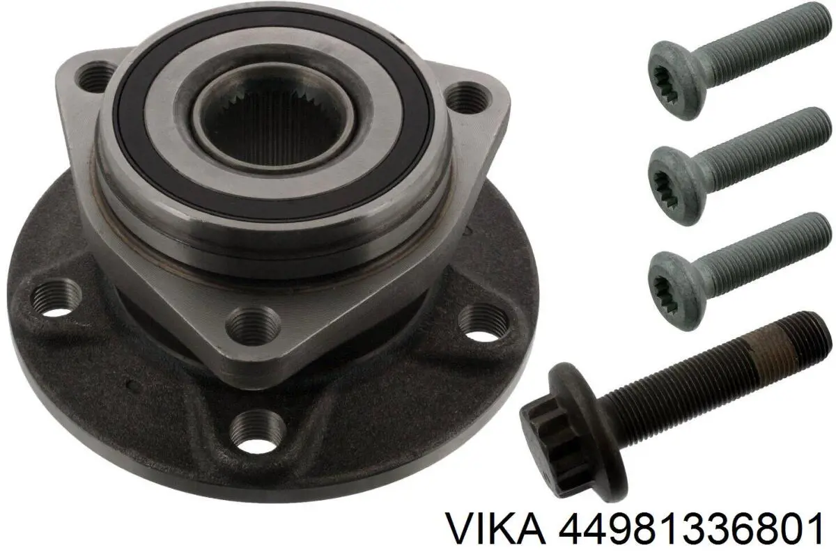  Cubo de rueda delantero para Volkswagen Jetta 7 