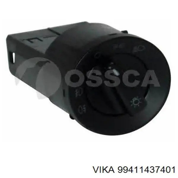  Interruptor De Faros Para "TORPEDO" para Volkswagen Golf 521