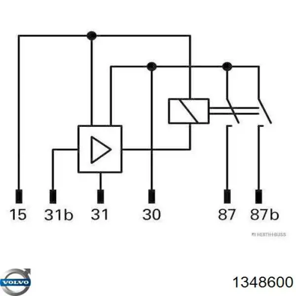  Rele De Bomba Electrica para Volvo 240 P242, P244