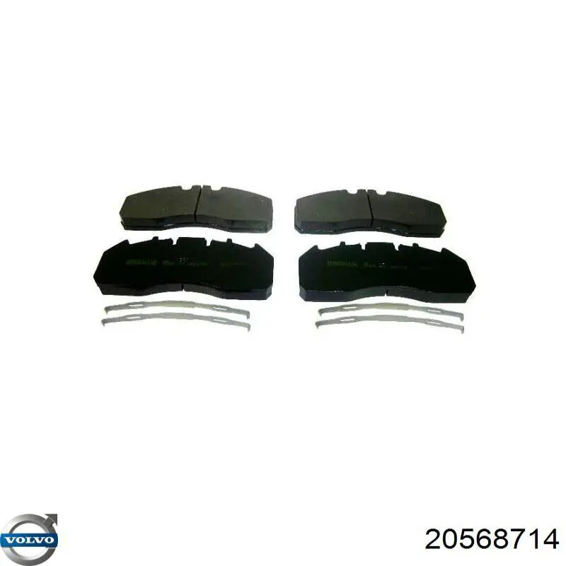 20568714 Volvo pastillas de freno delanteras