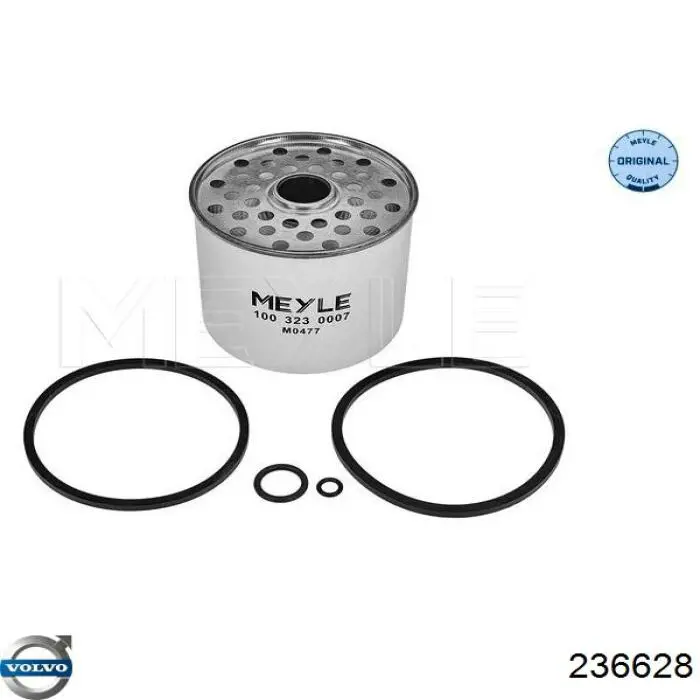 236628 Volvo filtro combustible