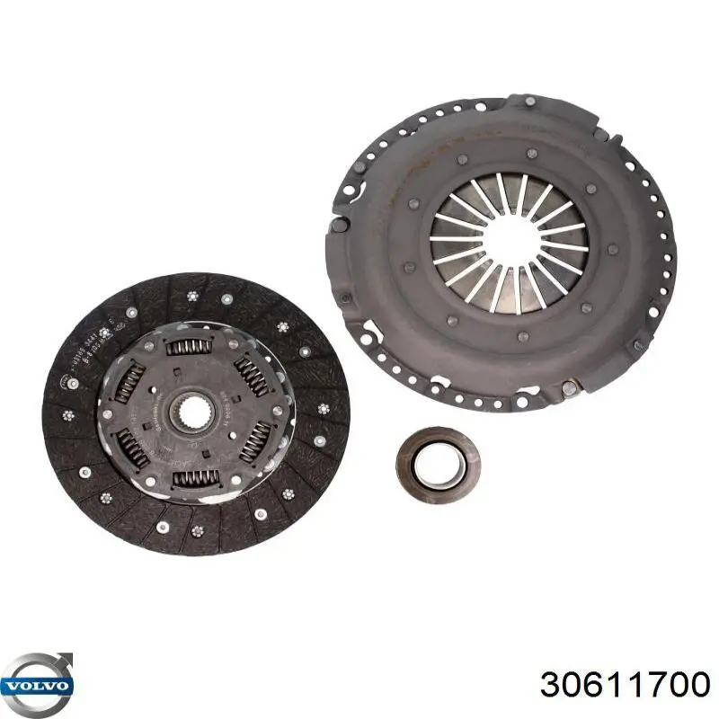 30611700 Volvo kit de embrague (3 partes)