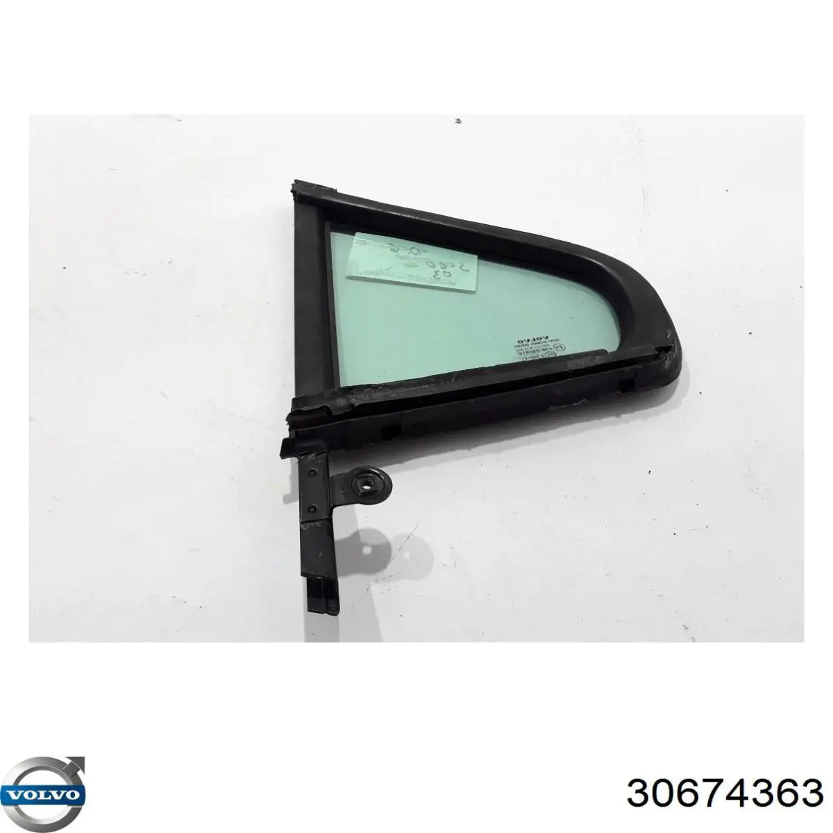  Ventanilla lateral de la puerta trasera izquierda para Volvo S60 1 