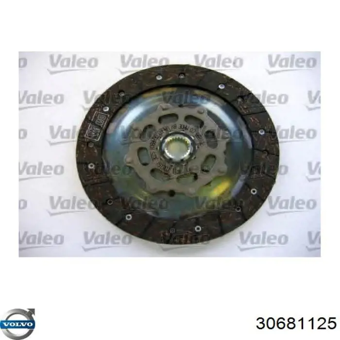 30681125 Volvo kit de embrague (3 partes)