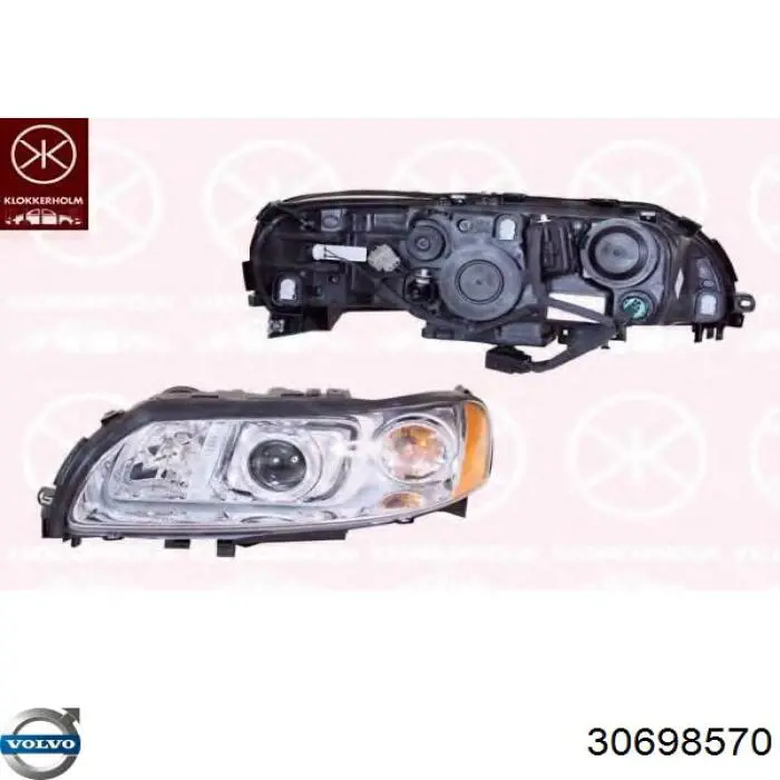 30698570 Volvo faro izquierdo