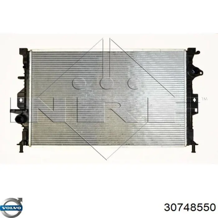 30748550 Volvo radiador refrigeración del motor