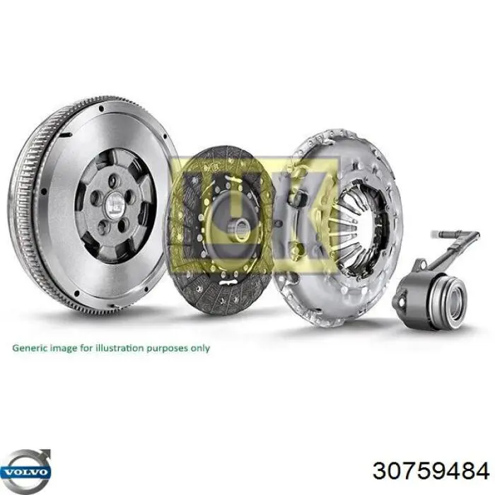 30759484 Volvo kit de embrague (3 partes)