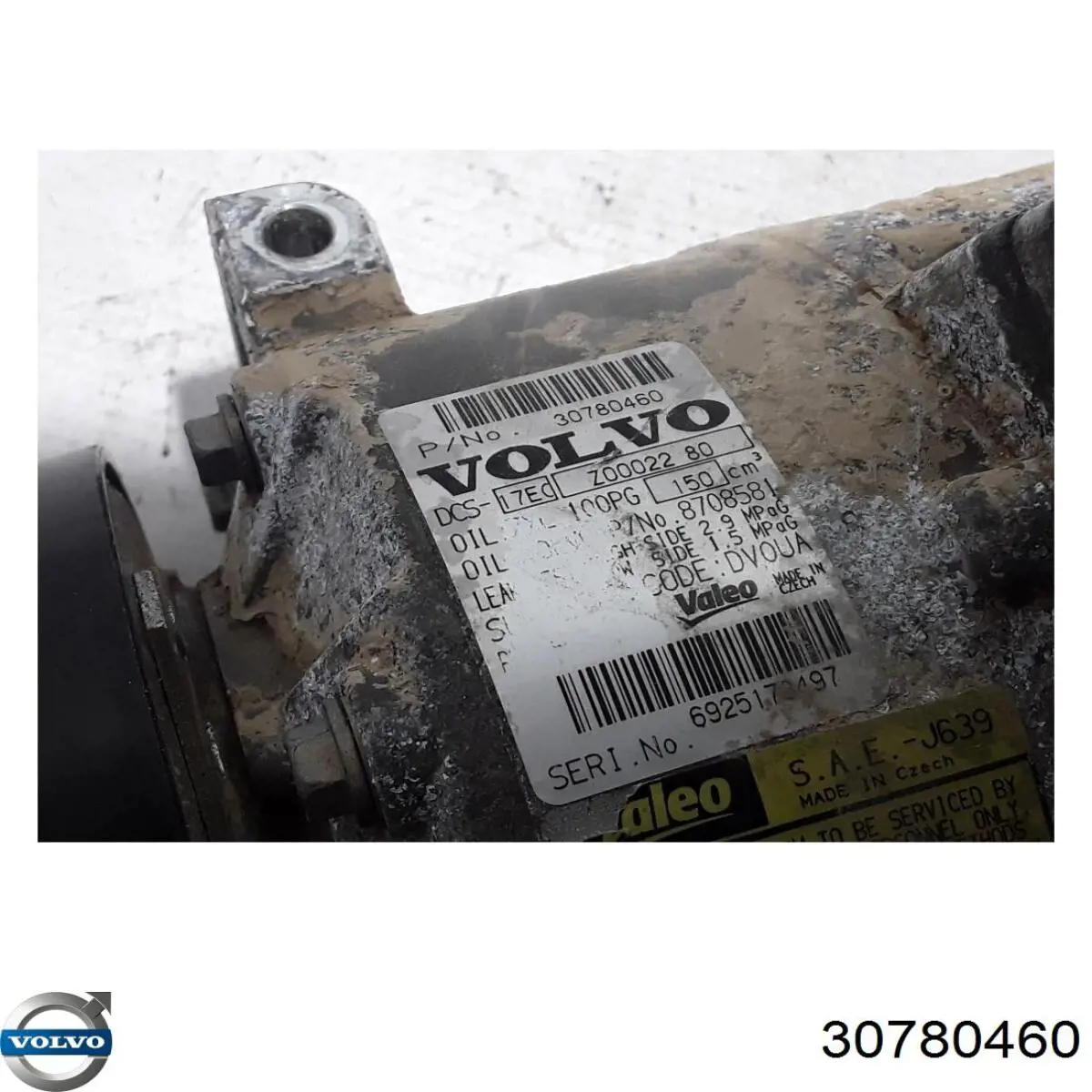 30780460 Volvo compresor de aire acondicionado