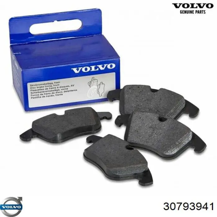 30793941 Volvo pastillas de freno delanteras