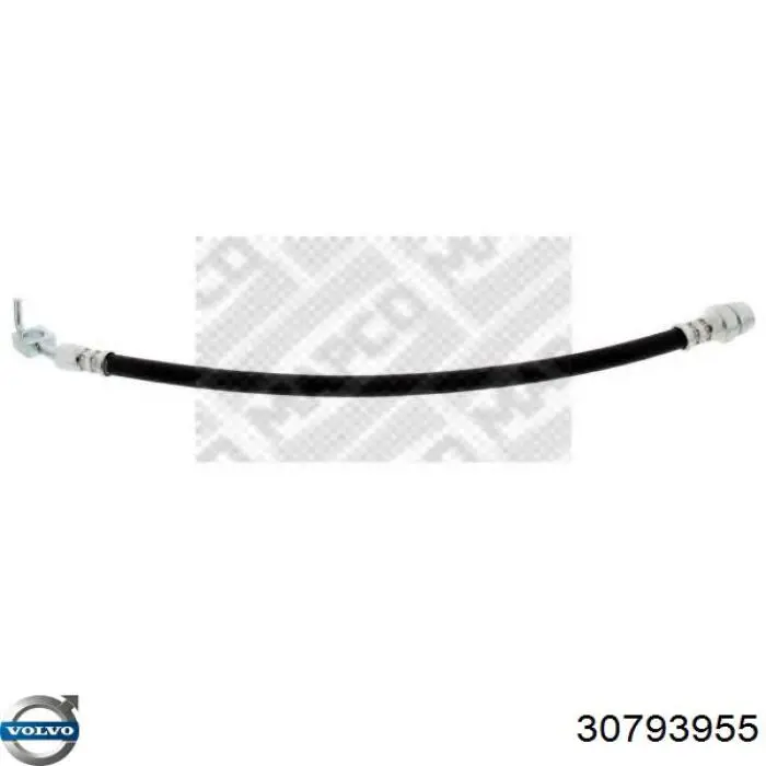  Tubo flexible de frenos trasero para Volvo S80 2 