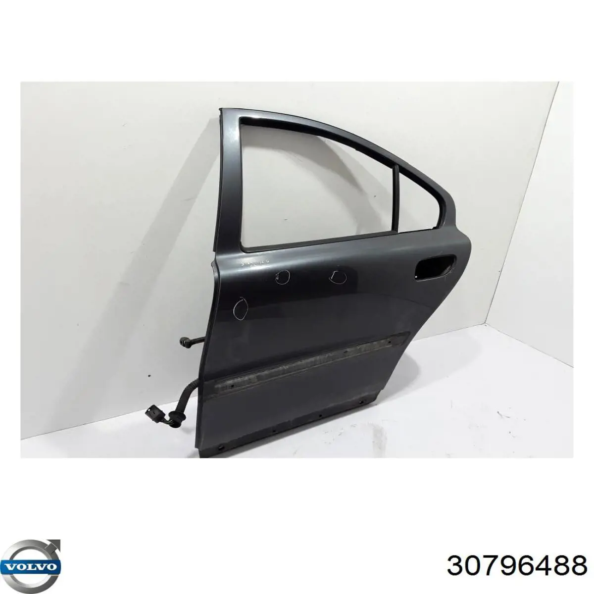  Puerta trasera izquierda para Volvo S60 1 