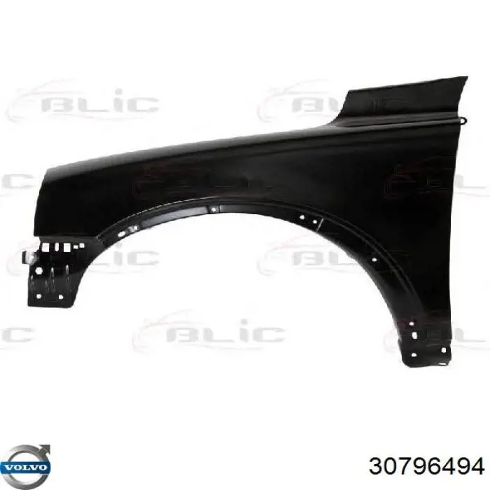  Guardabarros delantero izquierdo para Volvo XC90 