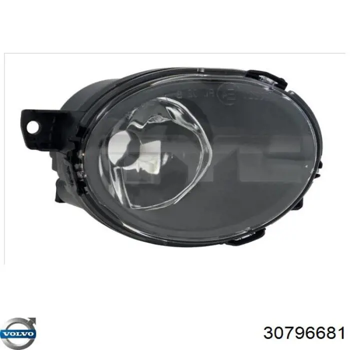 30796681 Volvo faro antiniebla derecho