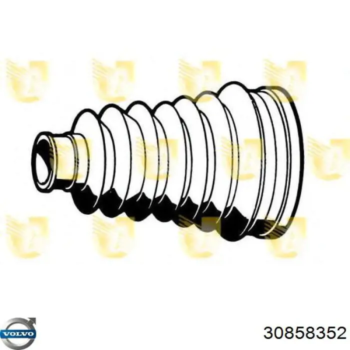 30858352 Volvo fuelle, árbol de transmisión delantero exterior