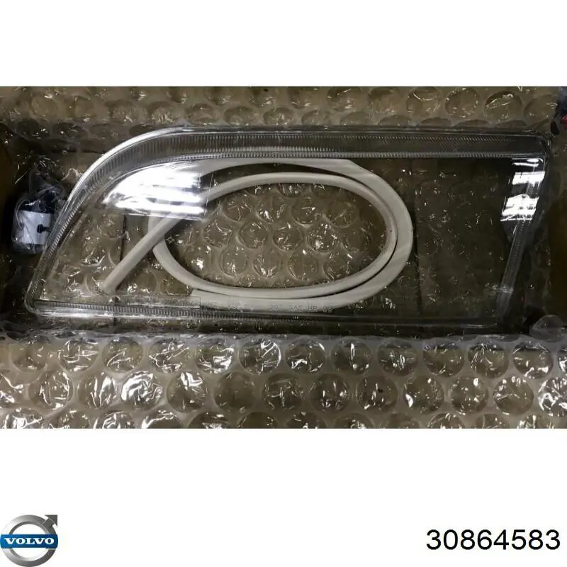  Cristal de faro izquierdo para Volvo V40 VW