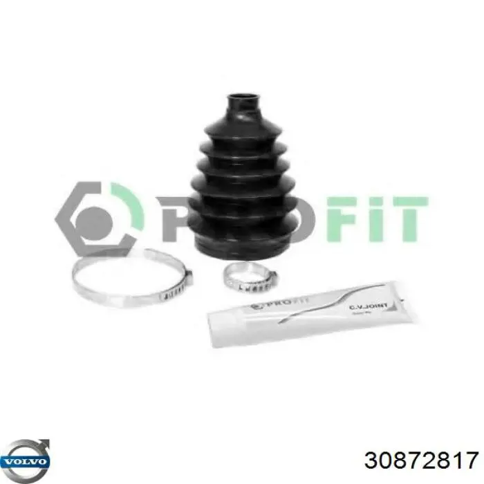 30872817 Volvo fuelle, árbol de transmisión delantero exterior