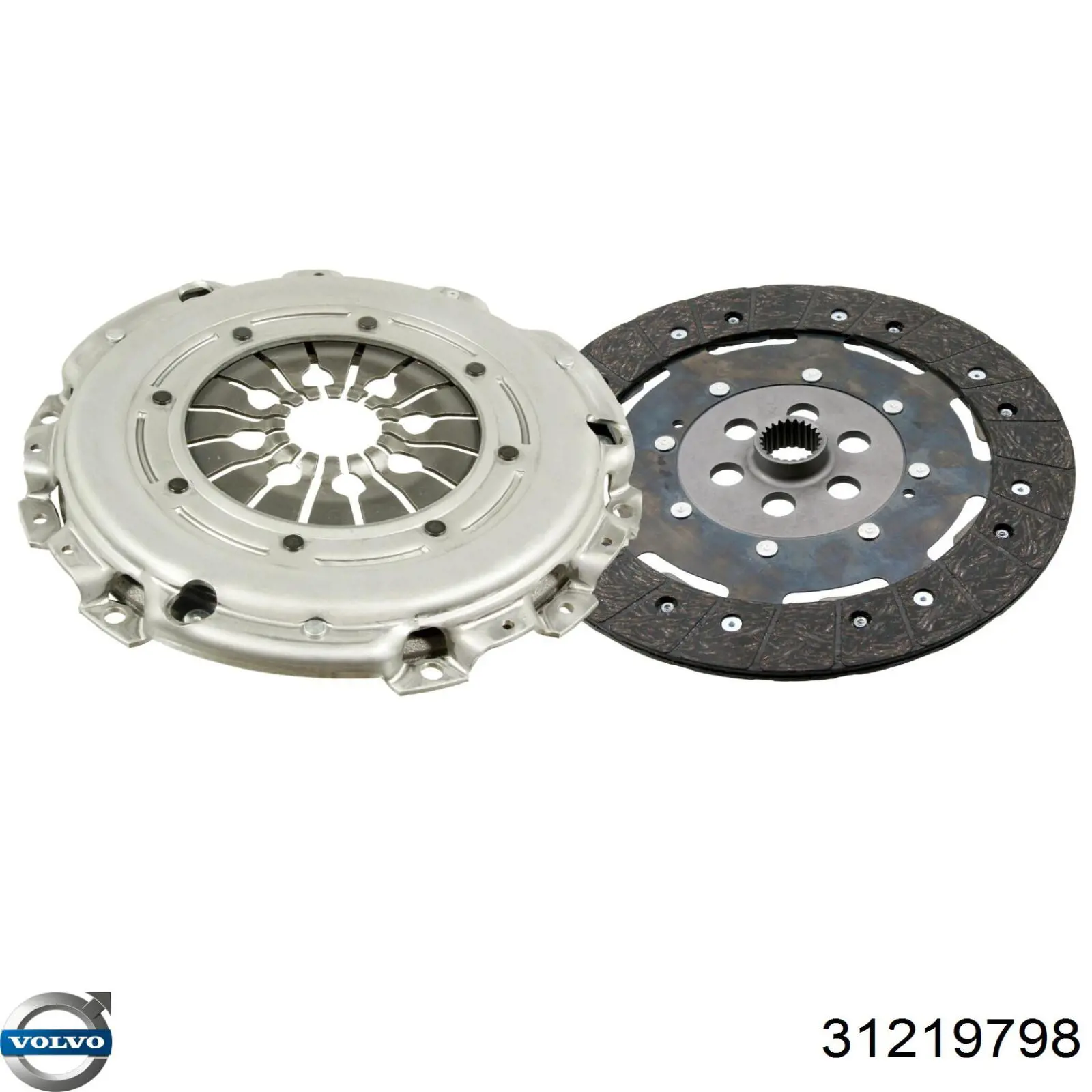 31219798 Volvo kit de embrague (3 partes)