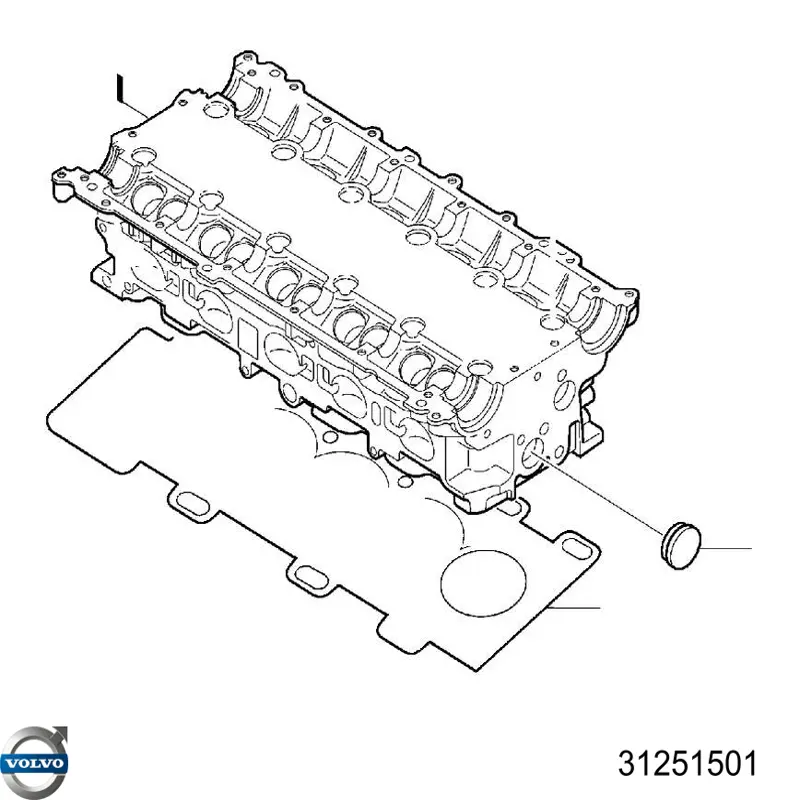 1575106 Ford junta de culata