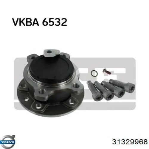 31329968 Volvo cubo de rueda trasero