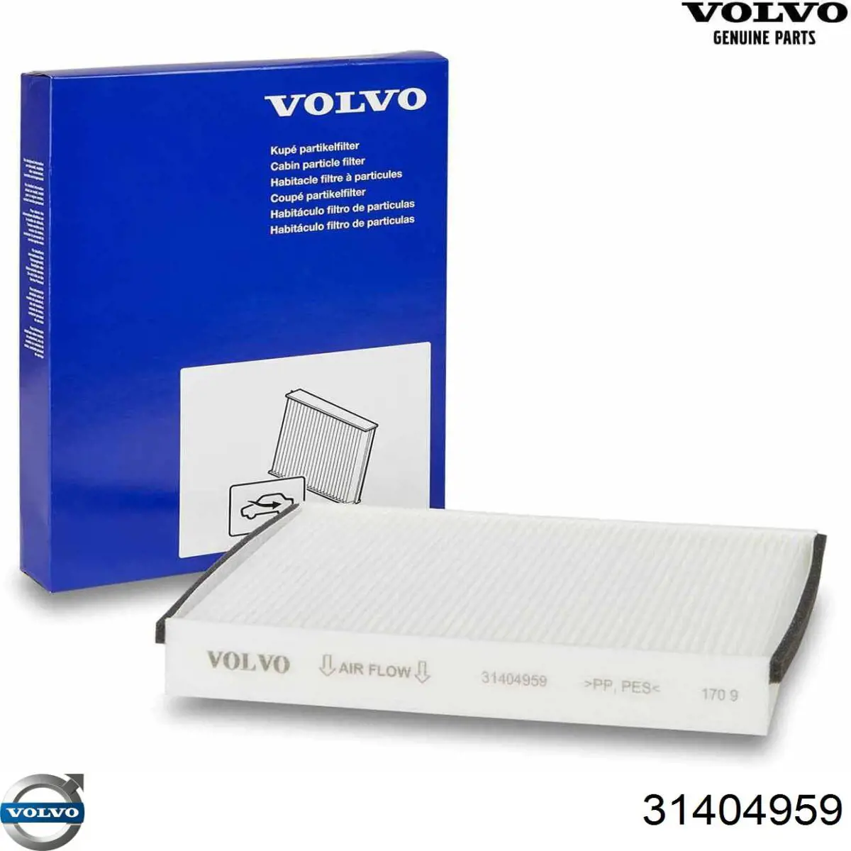 31404959 Volvo filtro de habitáculo