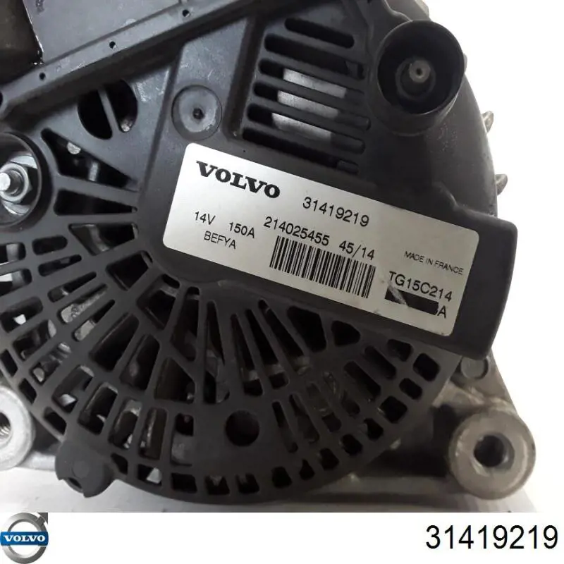 31419219 Volvo alternador