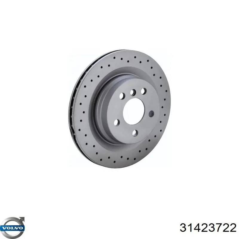 31423722 Volvo freno de disco delantero