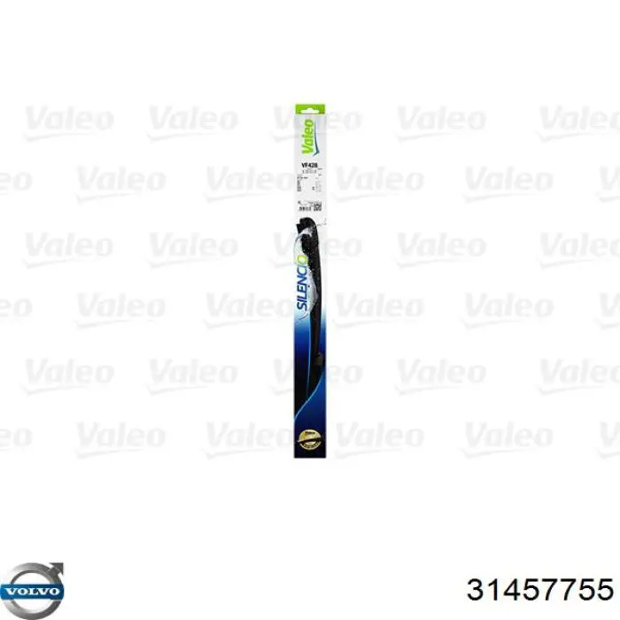 31457755 Volvo juego de limpiaparabrisas de luna delantera, 2 piezas