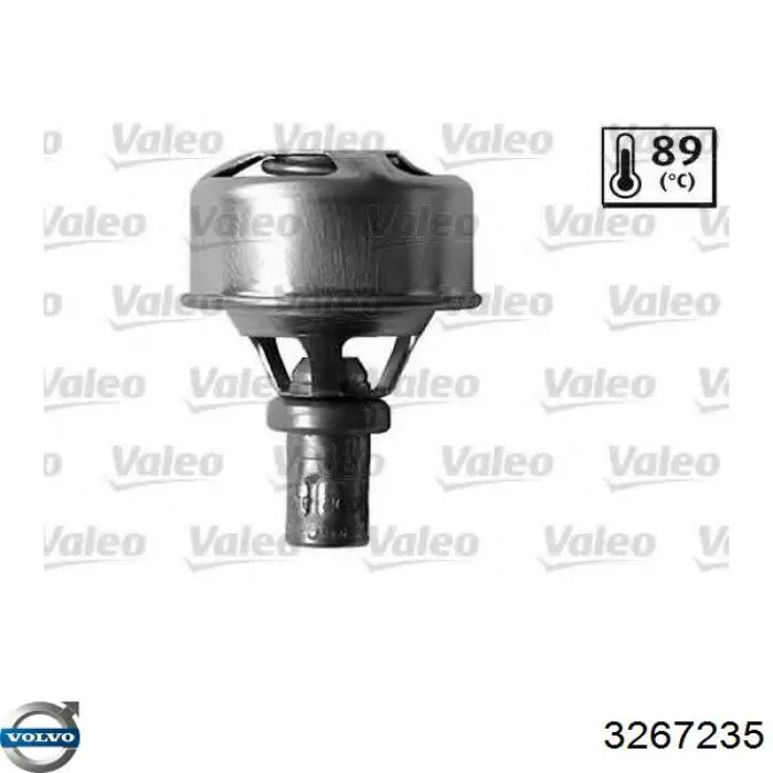 3267235 Volvo termostato, refrigerante