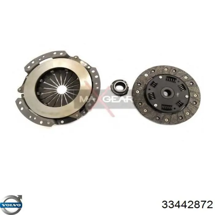 33442872 Volvo kit de embrague (3 partes)