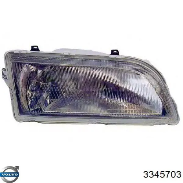 3345703 Volvo faro derecho