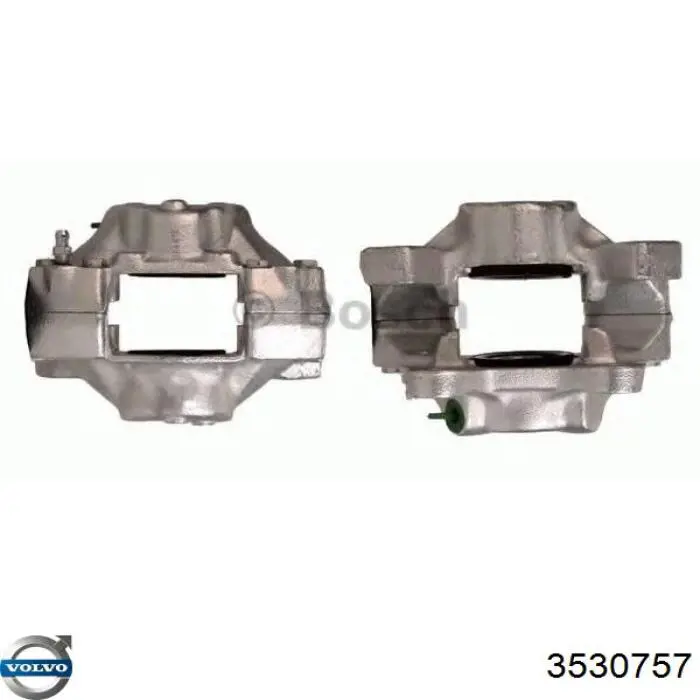 3530757 Volvo pinza de freno trasera izquierda