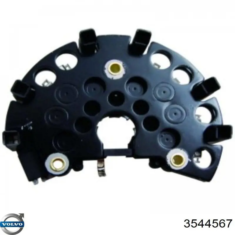 3544567 Volvo alternador diodo puente rectificador