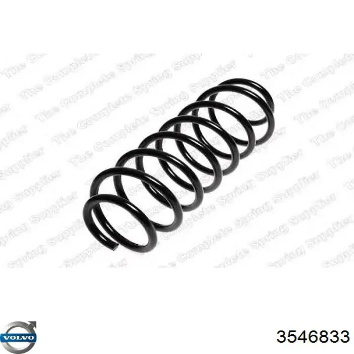 3546833 Volvo muelle de suspensión eje delantero