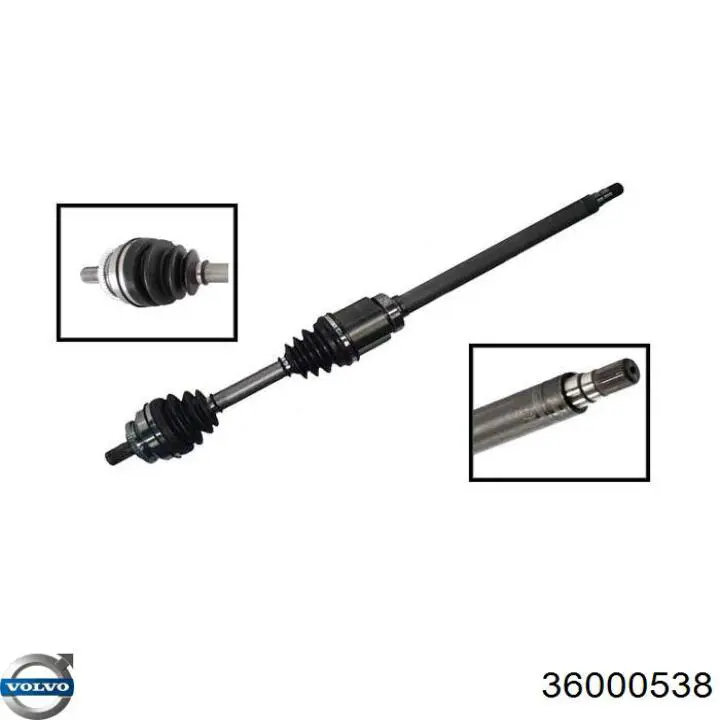  Cremallera de dirección para Volvo S80 1 