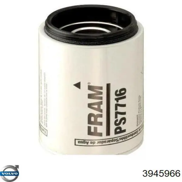 3945966 Volvo filtro combustible